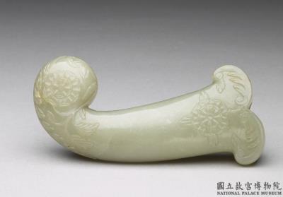 图片[2]-Jade dagger hilt, Mughal Empire-China Archive